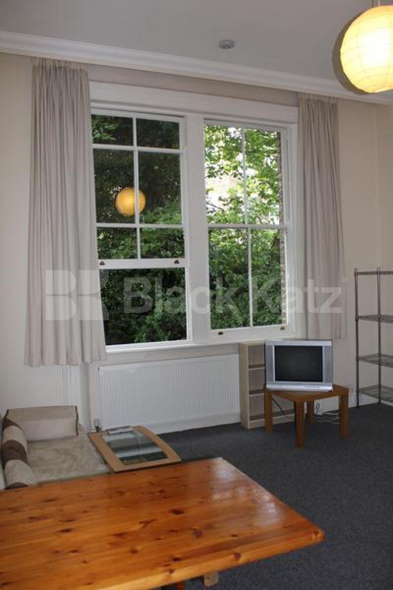 			NEW INSTRUCTION, 1 Bedroom, 1 bath, 1 reception Ground Floor Flat			 Hazlitt Road, Kensington Olympia W14